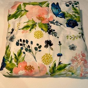 Spoonflower 100% cotton sateen twin duvet cover NWOT